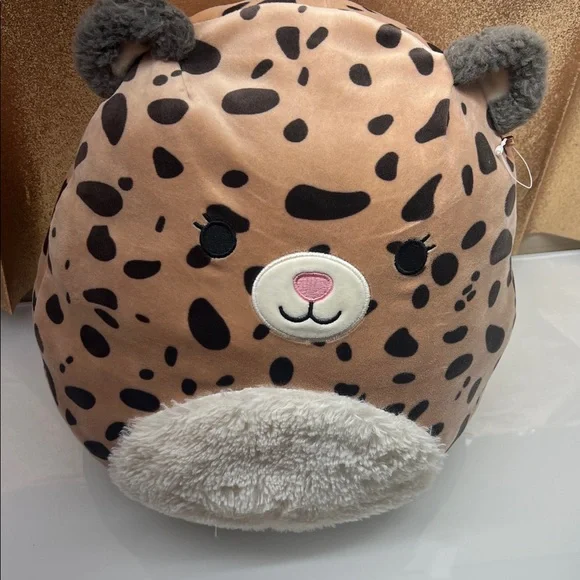Squishmallows Leopard Print Plush Toy - Picture 8 of 9